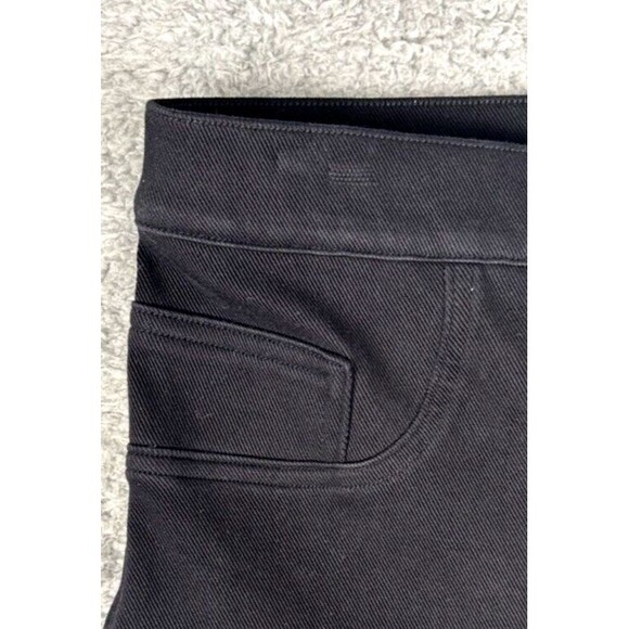SPANX Jean-ish Jeggings Ankle Denim Leggings Black Size Large Faux Pockets - Picture 4 of 8